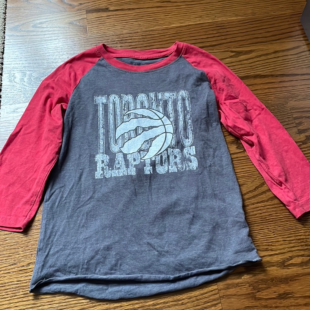 Raptors NBA Raglan T